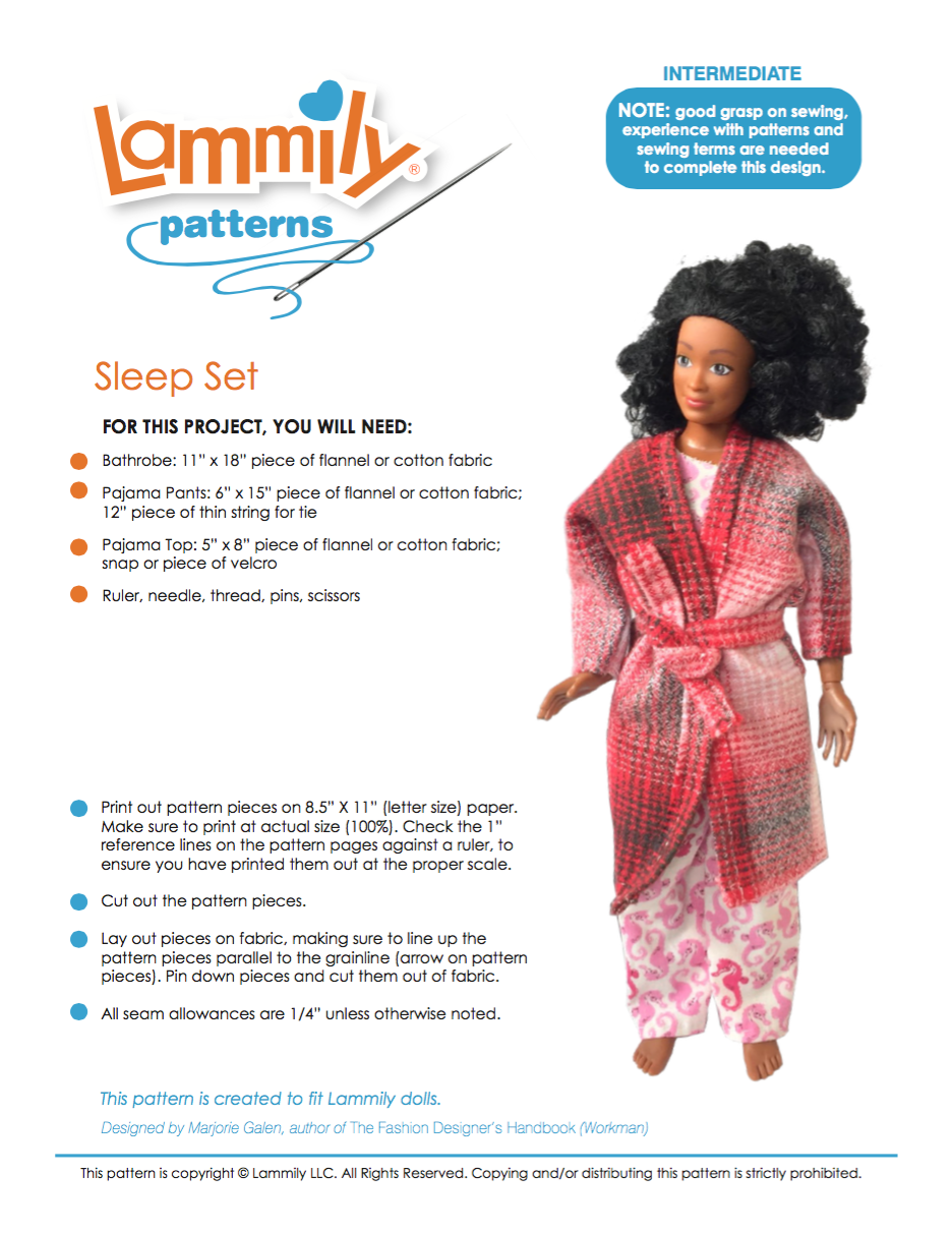 5 Pack Sewing Patterns