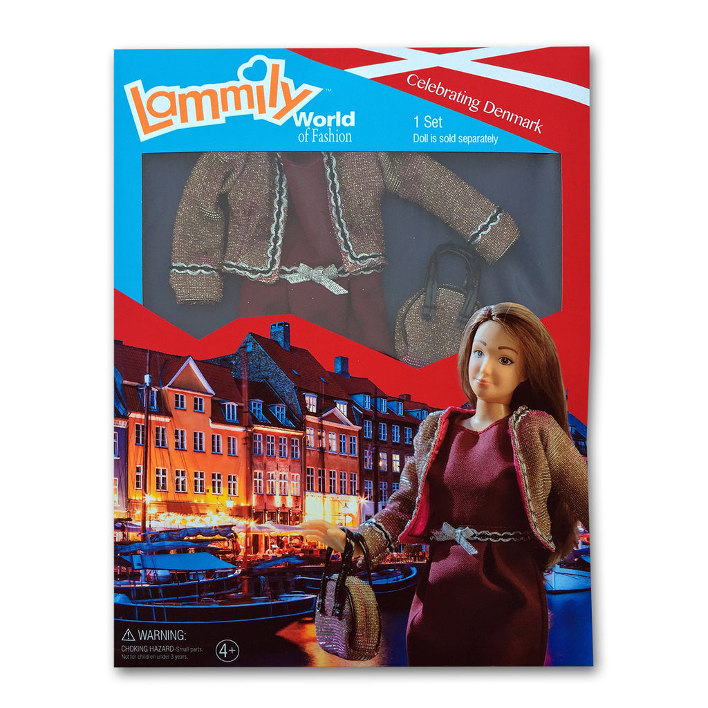 Lammily Doll- Photographer w/ Celebrating Denmark Outfit- Special Offer