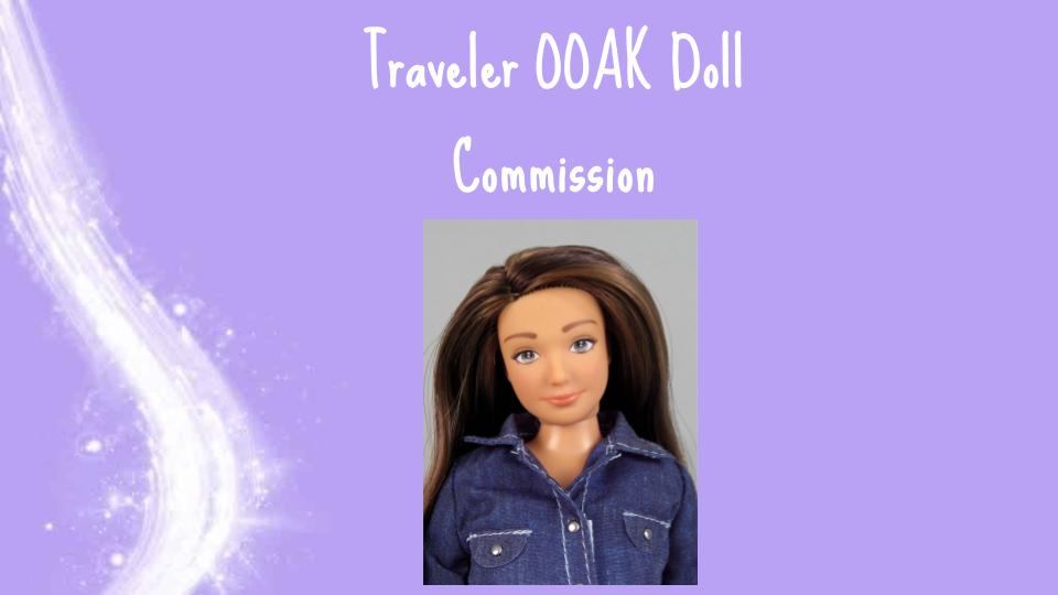 Traveler OOAK Doll Commission (New Hair)