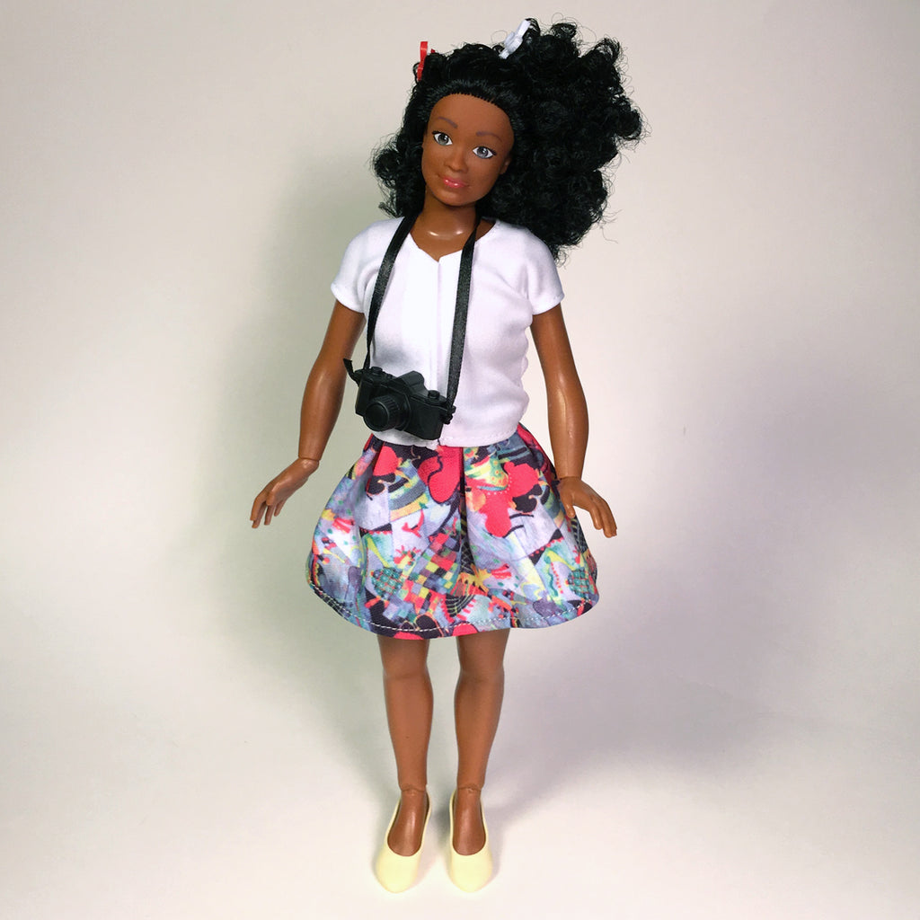 Lammily Doll- Photographer w/ Celebrating Denmark Outfit- Special Offer